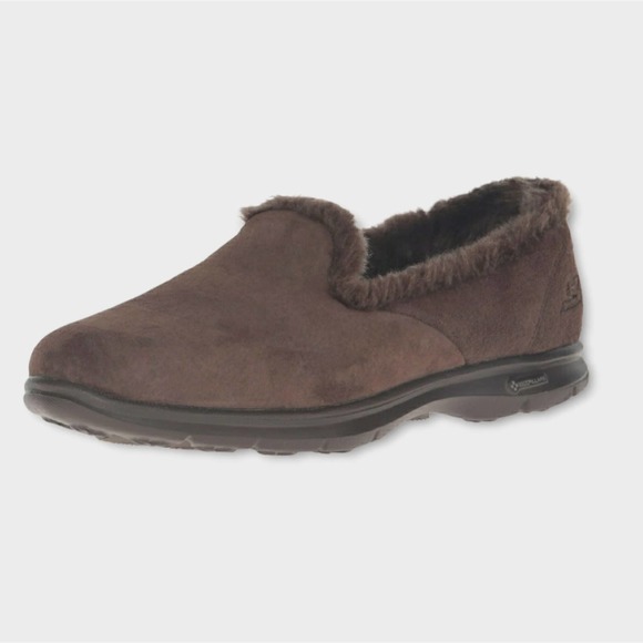 Skechers Performance Goga Mat Technology Go Step Velvety Suede Shoe - Picture 1 of 11